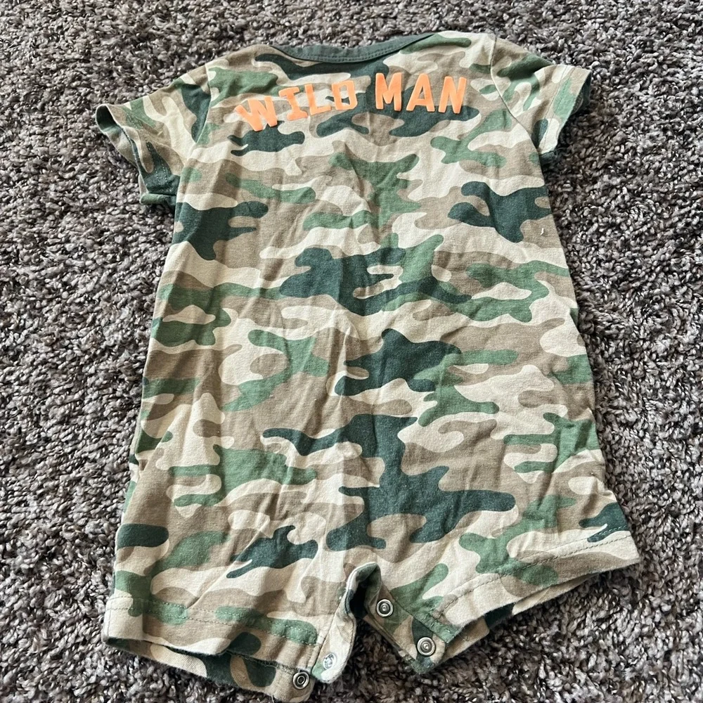 Camouflage onesie